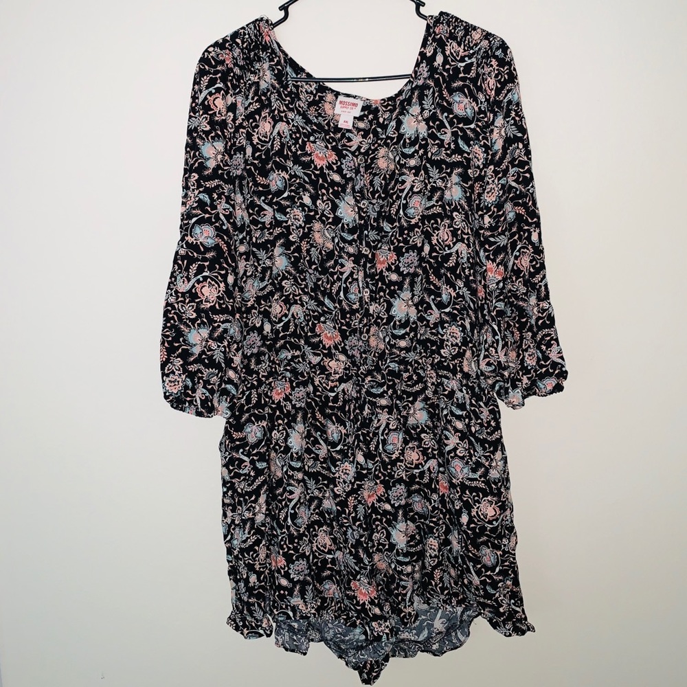 Mossimo Floral Romper